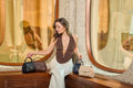 Sac Aura Précieuse - Suede Chocolat