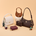 Sac Lune grainé - dark expresso