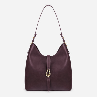 Aurore maxi - burgundy aubergine