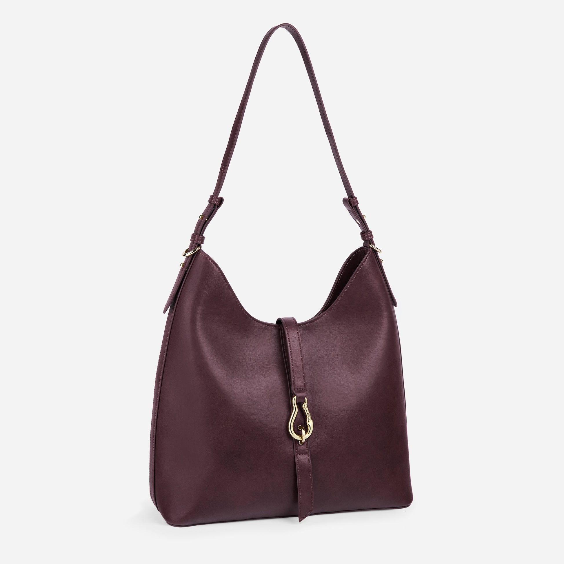 Aurore maxi - burgundy aubergine