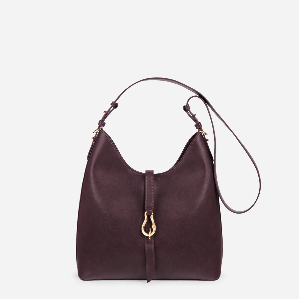 Aurore maxi - burgundy aubergine