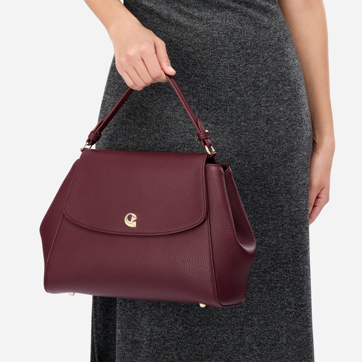 Sac Aura spacieuse - burgundy