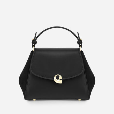 Sac Aura Précieuse - Suede noir