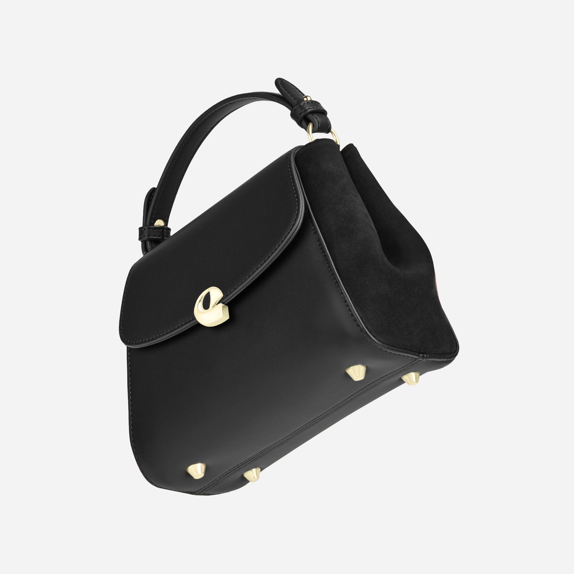 Sac Aura Précieuse - Suede noir