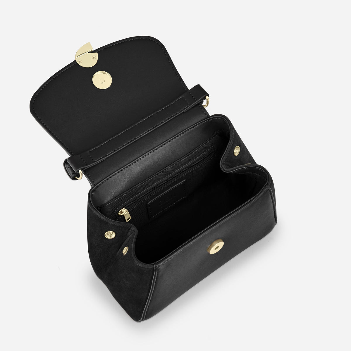 Sac Aura Précieuse - Suede noir