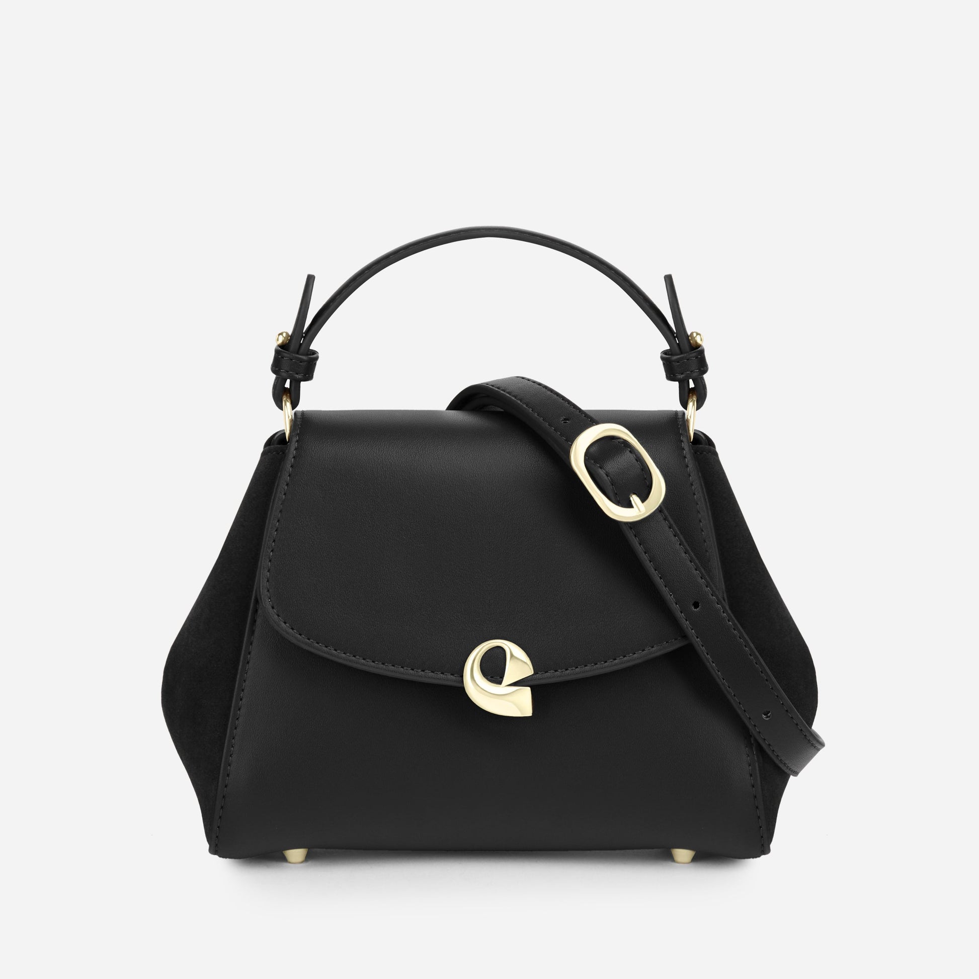 Sac Aura Précieuse - Suede noir