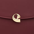 Sac Aura Précieuse - Suede burgundy