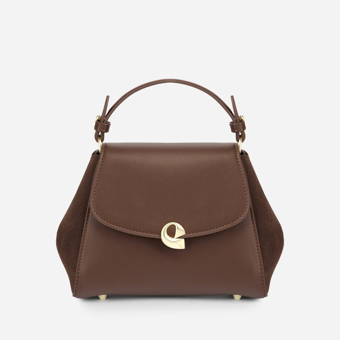 Sac Aura Précieuse - Suede Chocolat