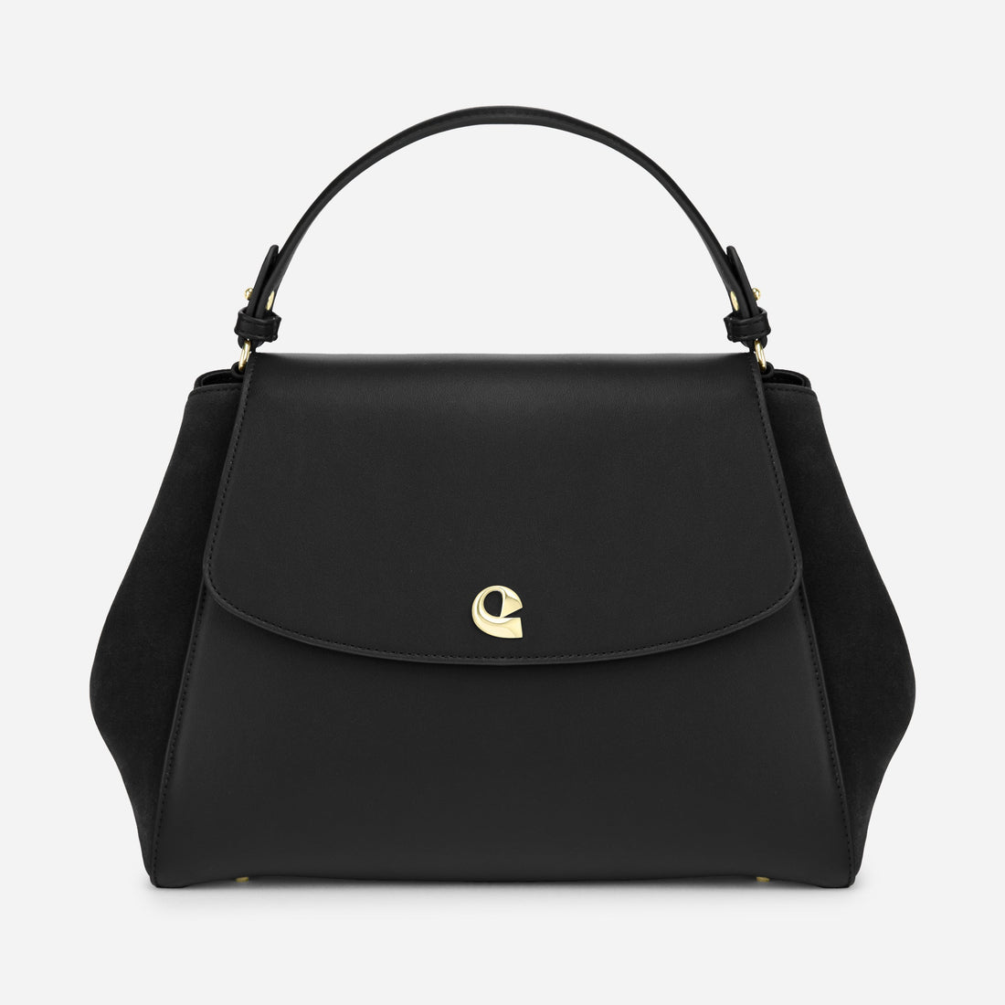 Sac Aura Spacieuse - Suede Noir
