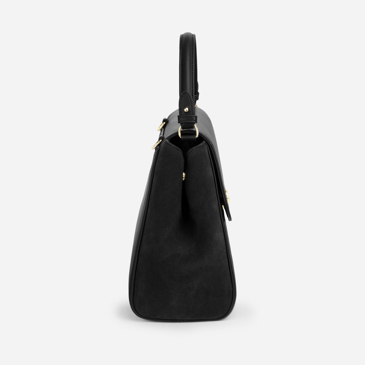 Sac Aura Spacieuse - Suede Noir