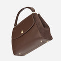 Sac Aura Spacieuse - Suede Chocolat