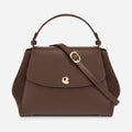 Sac Aura Spacieuse - Suede Chocolat