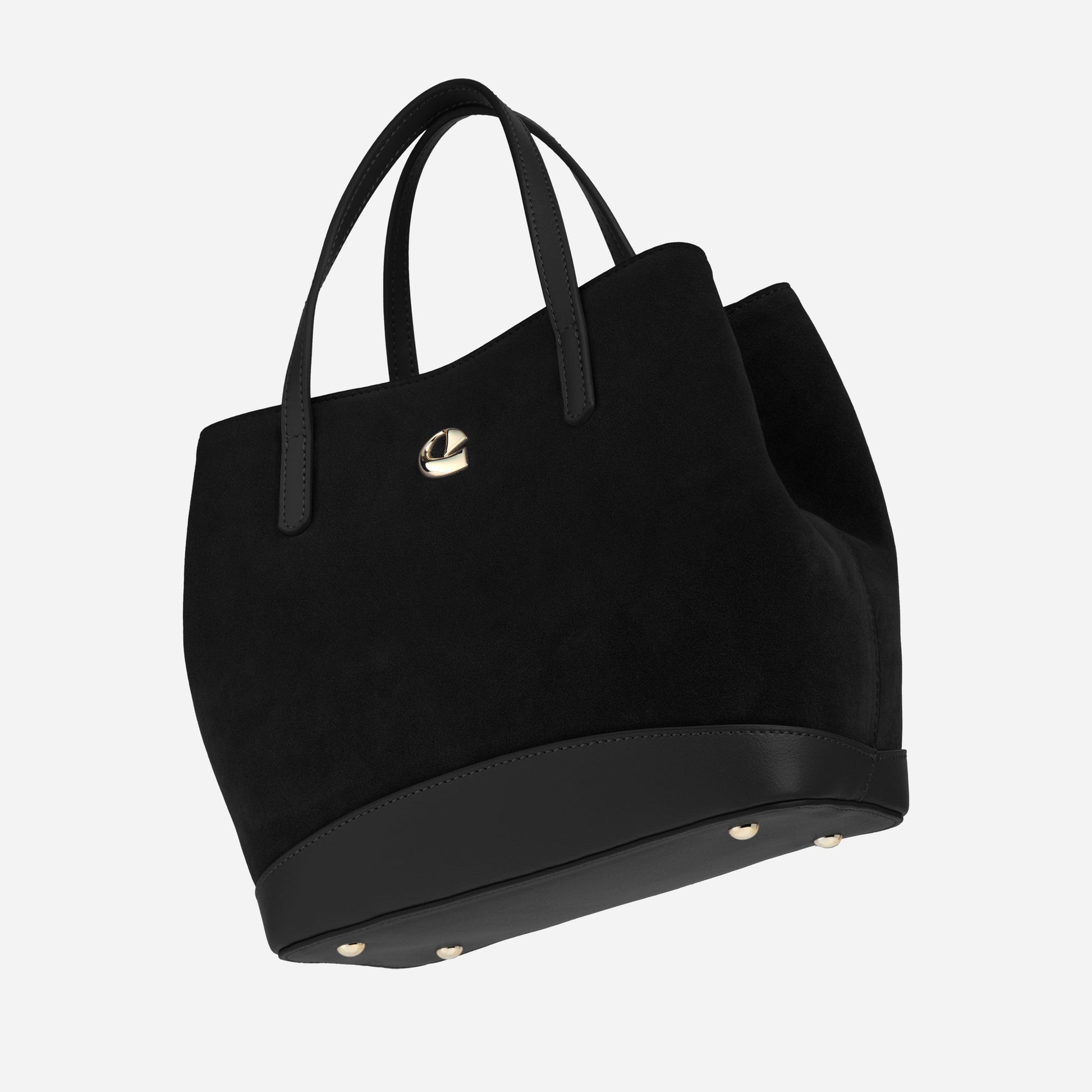 Sac Céleste mini Suede - noir