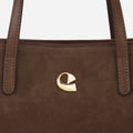 Sac Céleste mini Suede - chocolat