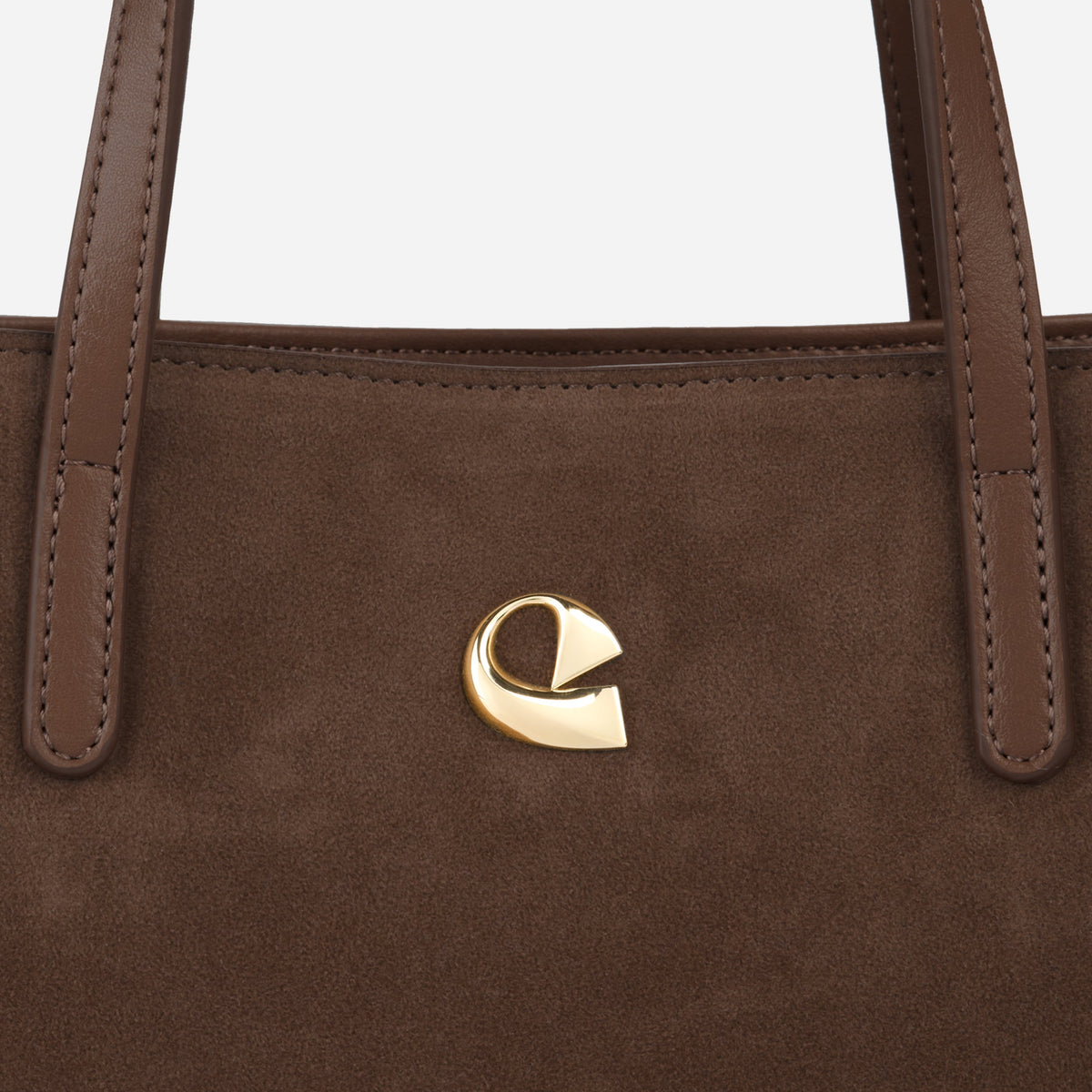 Sac Céleste mini Suede - chocolat