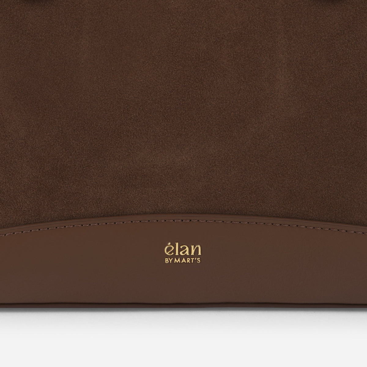 Sac Céleste mini Suede - chocolat
