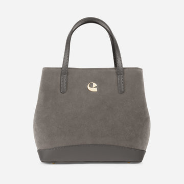 Sac Céleste mini Suede - gris graphite