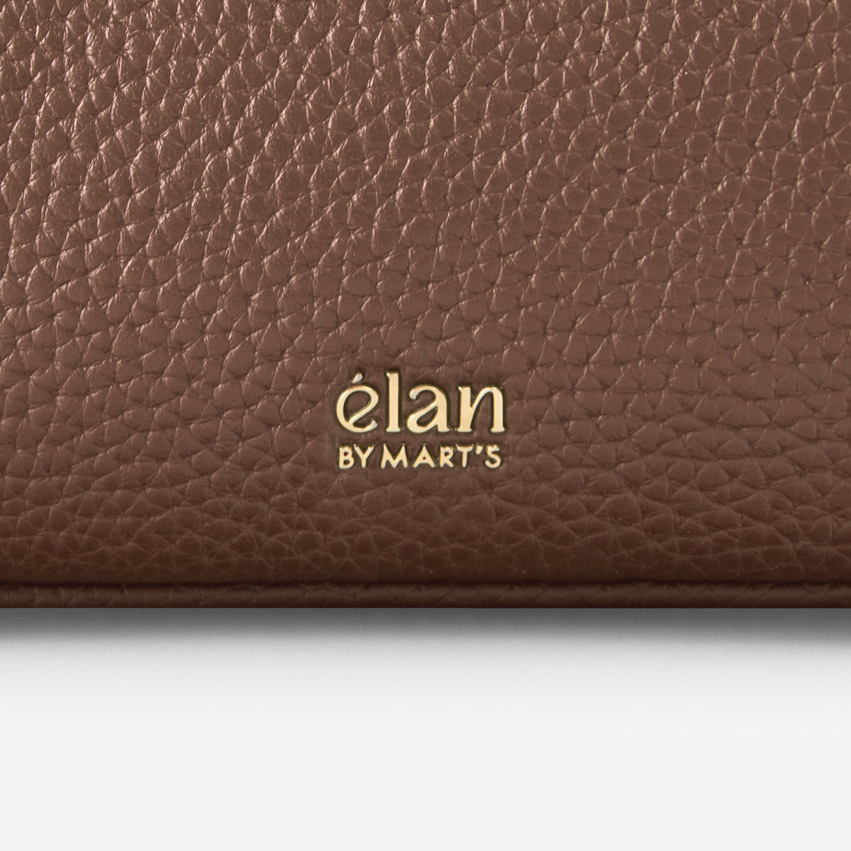 Sac Lune grainé - marron glacé