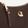 Sac Lune grainé - dark expresso