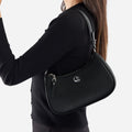 Sac Lune - noir argenté