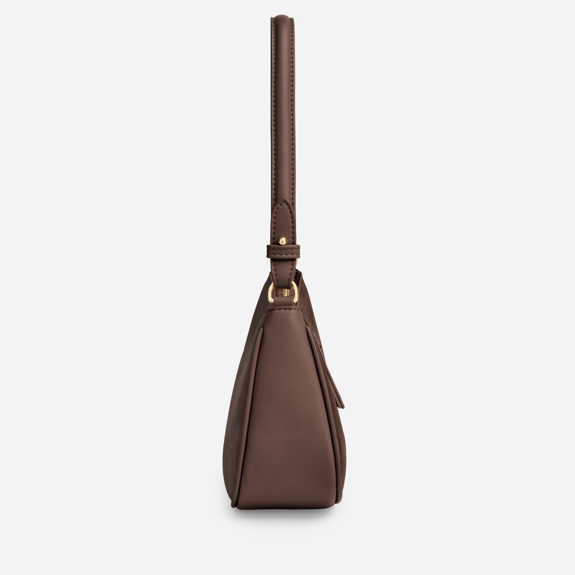 Sac Lune - suede chocolat