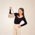 Sac Lune - suede sable