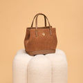 Sac Céleste mini Suede - camel