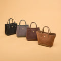 Sac Céleste mini Suede - chocolat