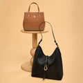 Sac Céleste mini Suede - camel