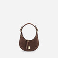 Baby Lune suede - chocolat