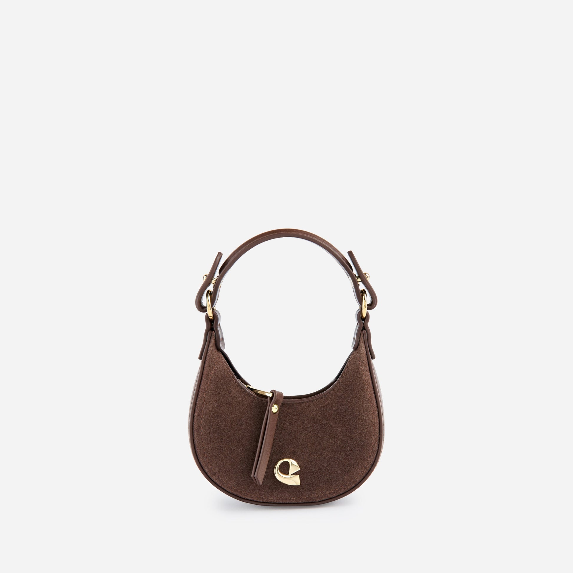 Baby Lune suede - chocolat