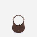 Baby Lune suede - chocolat