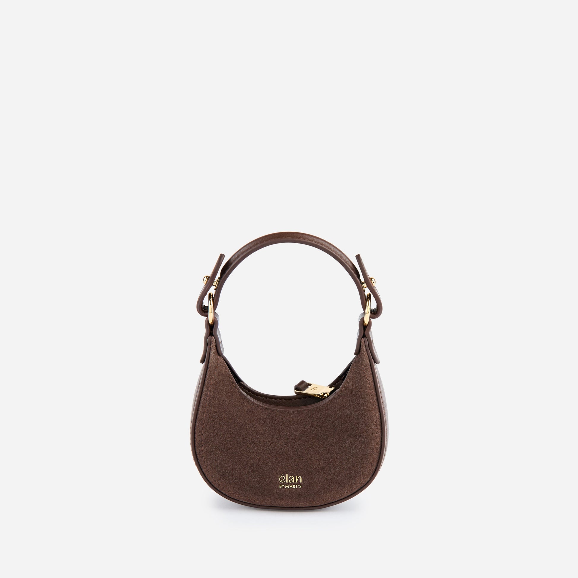 Baby Lune suede - chocolat