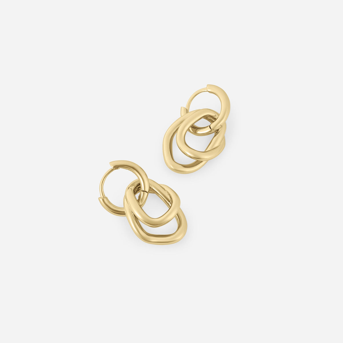 Paire de boucles Wavy