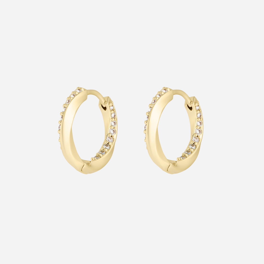 Paire de boucles Infini