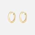 Paire de boucles Infini