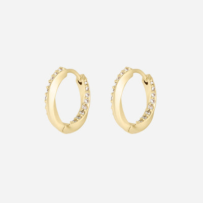 Paire de boucles Infini