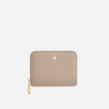 Portefeuille Aura grainé - beige