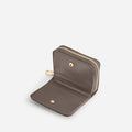 Portefeuille Aura grainé - taupe