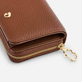 Portefeuille Aura grainé - camel