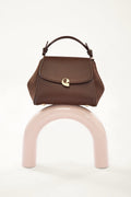Sac Aura Précieuse - Suede Chocolat