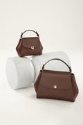 Sac Aura Précieuse - Suede Chocolat
