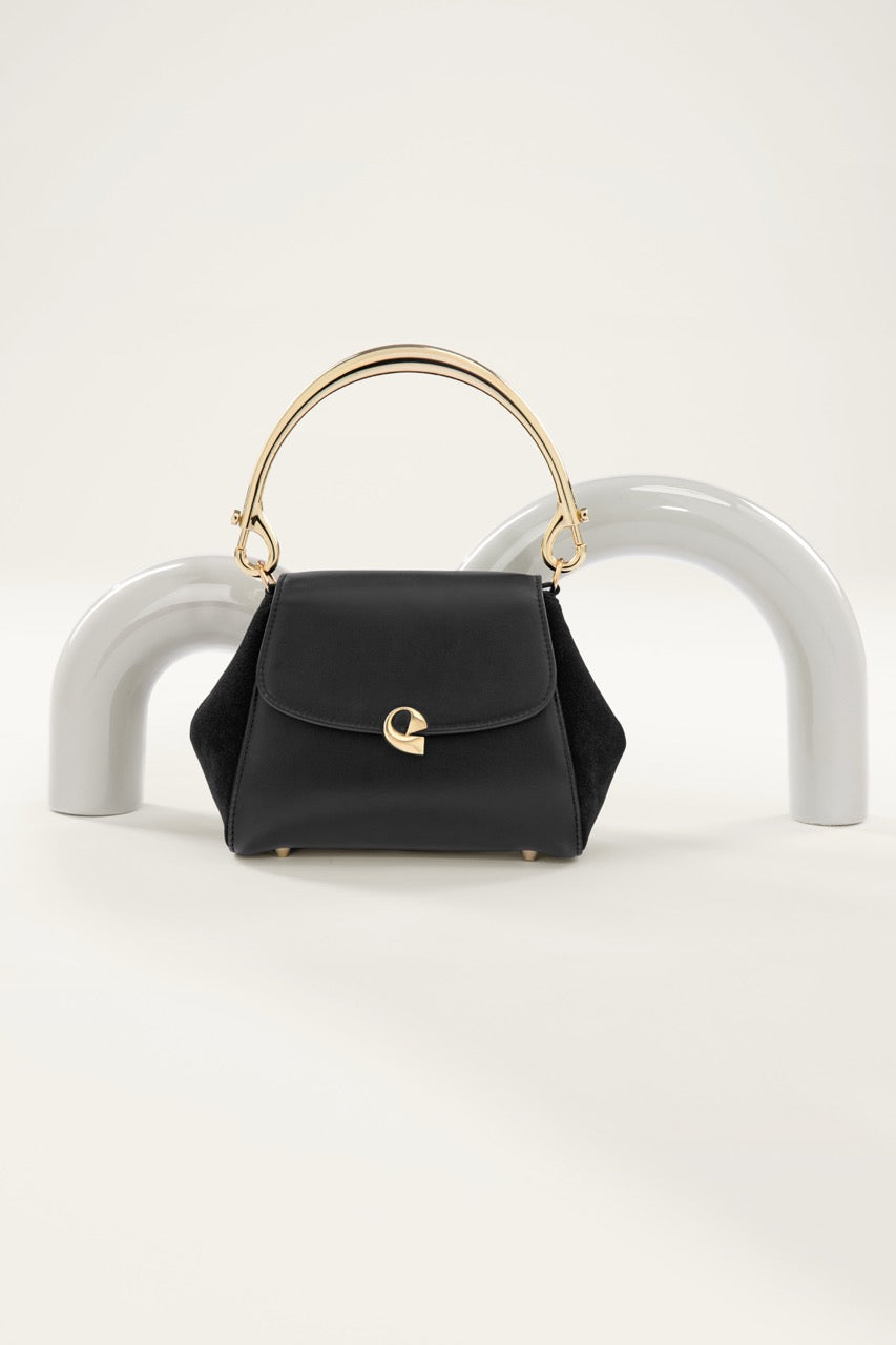 Sac Aura Précieuse - Suede noir