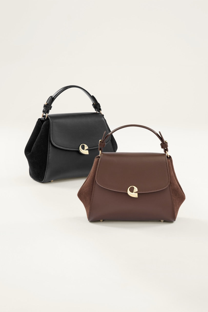 Sac Aura Précieuse - Suede noir