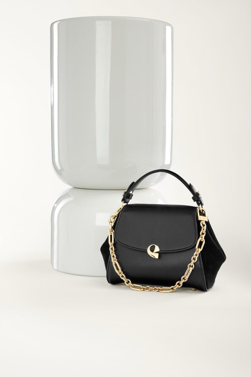 Sac Aura Précieuse - Suede noir