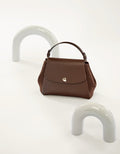 Sac Aura Spacieuse - Suede Chocolat