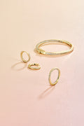 Paire de boucles Infini