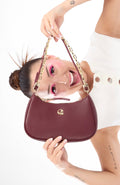 Sac Lune - burgundy