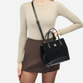 Sac Céleste mini Suede - noir
