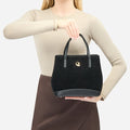 Sac Céleste mini Suede - noir